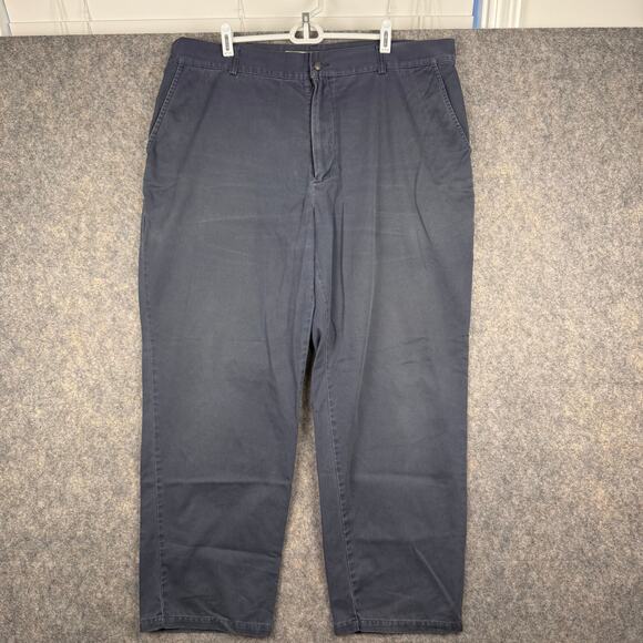 Cabela’s Casuals Men’s Wrinkle Free Chino Pants Dark Gray Size 40 x 30 321 - Picture 1 of 7